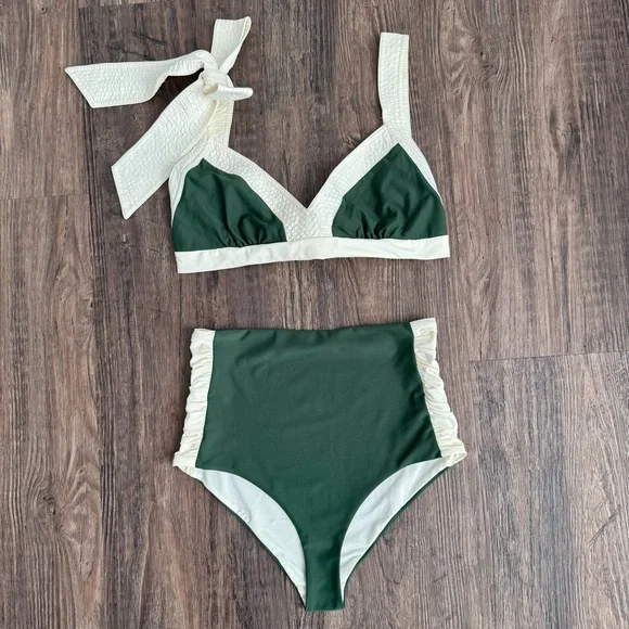 Joanna Ortiz Selva Green Bikini Set - Small - Picture 3 of 16